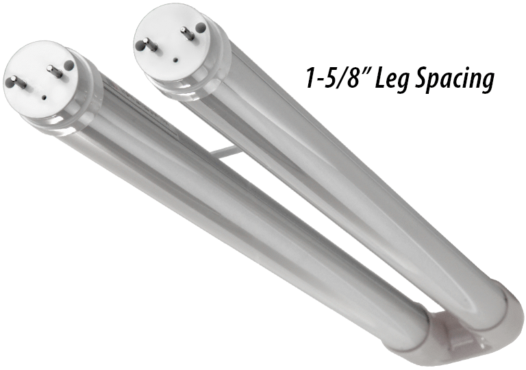Led U Bent T8 Tube Light Only 15 4 Watts Replace Up To 34w
