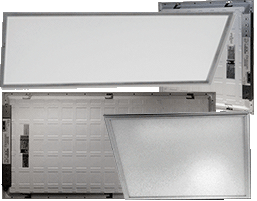 Backlit 2x2ft and 2x4ft Ceiling Panel Luminaires