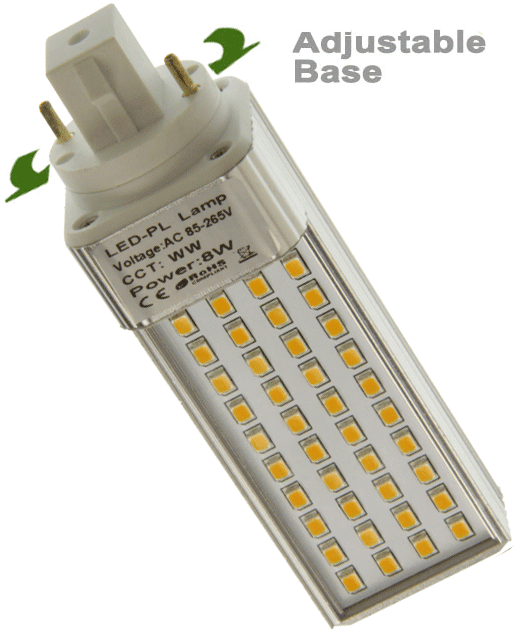 LED CFL Bulb, LED bulb, T10 LED bulb, compact fluorescent LED lamp, compact fluorescent lamp bulb